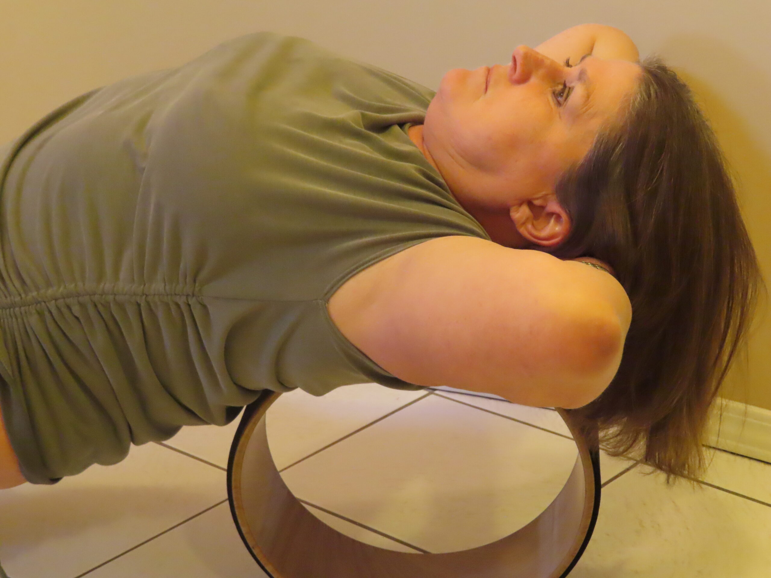 June Wing, yoga instructor in Victoria
